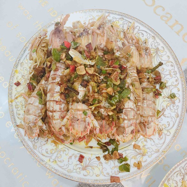 椒鹽皮皮蝦成品圖